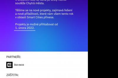 První únorový den letošního roku byl zahájen VI. ročník soutěže Chytrá města 2022