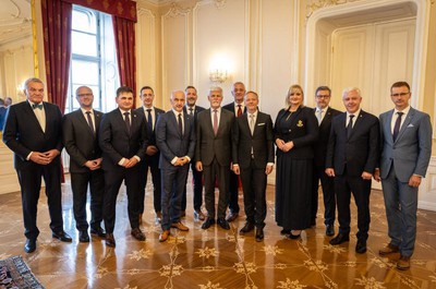 Rada Asociace krajů ČR se setkala s prezidentem republiky Petrem Pavlem