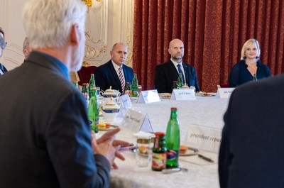 Rada AKČR jednala s prezidentem republiky